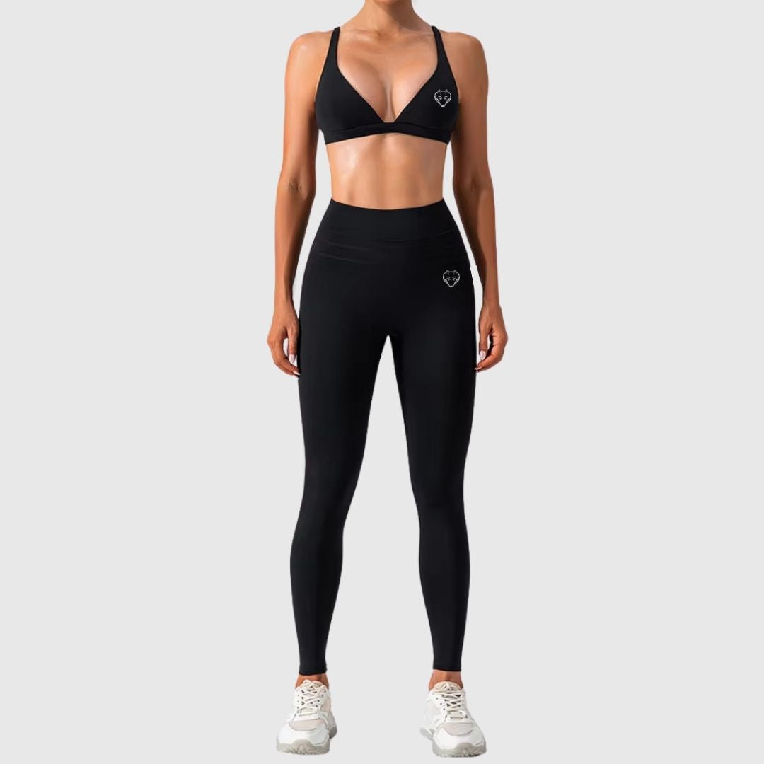 Butt Lift Leggings & Sports Bra Set