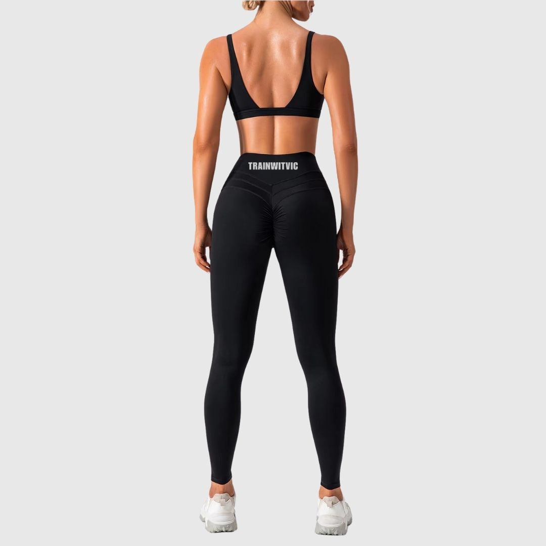 Butt Lift Leggings & Sports Bra Set