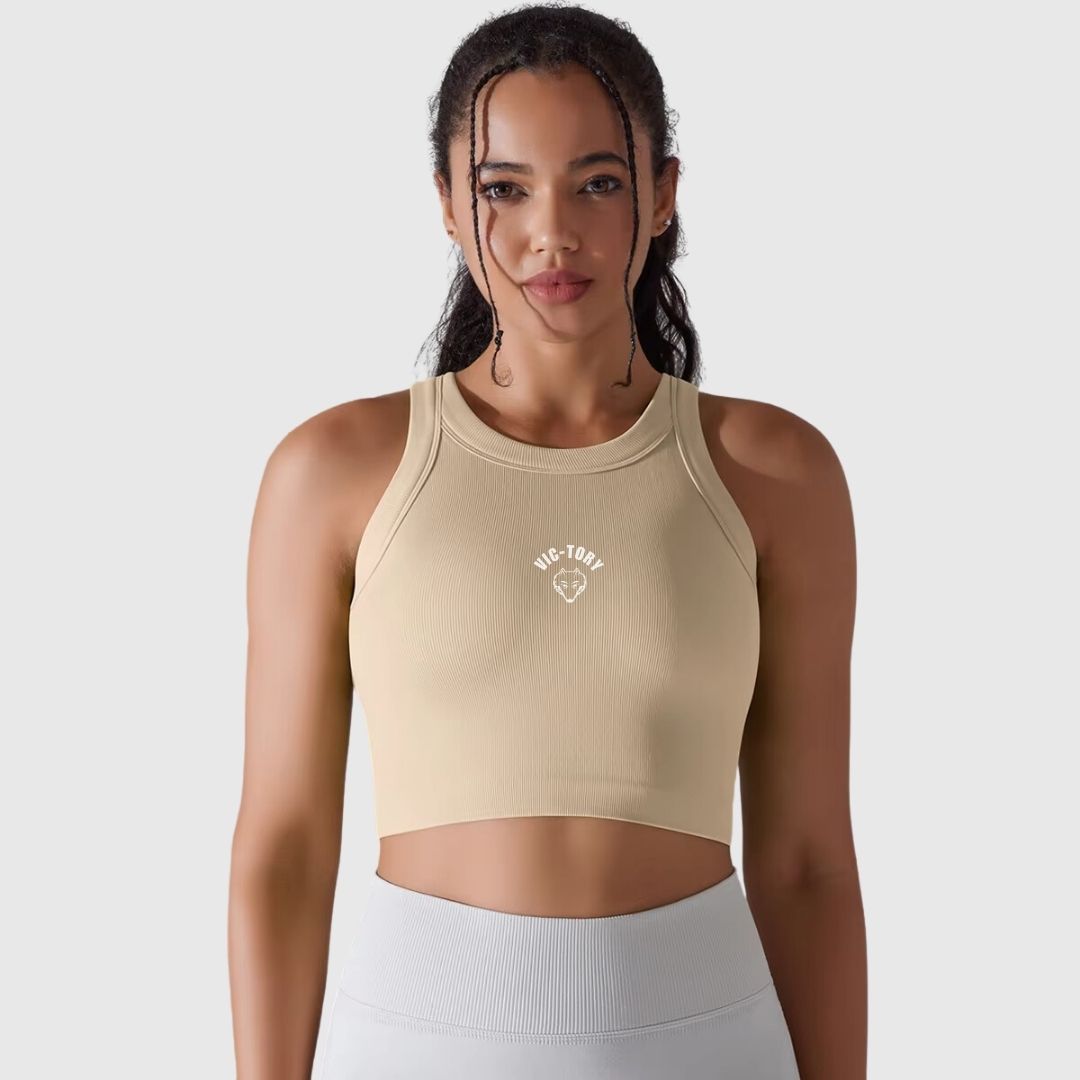 VICTORY Ribbed Tank Top for Women