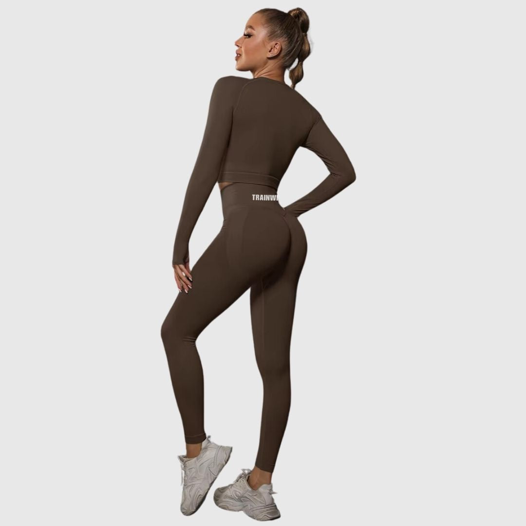 VICTORY Slim Scrunch Butt Activewear Set