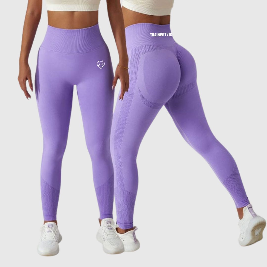 TWV Scrunch Booty Seamless Knitted Breathable Leggings
