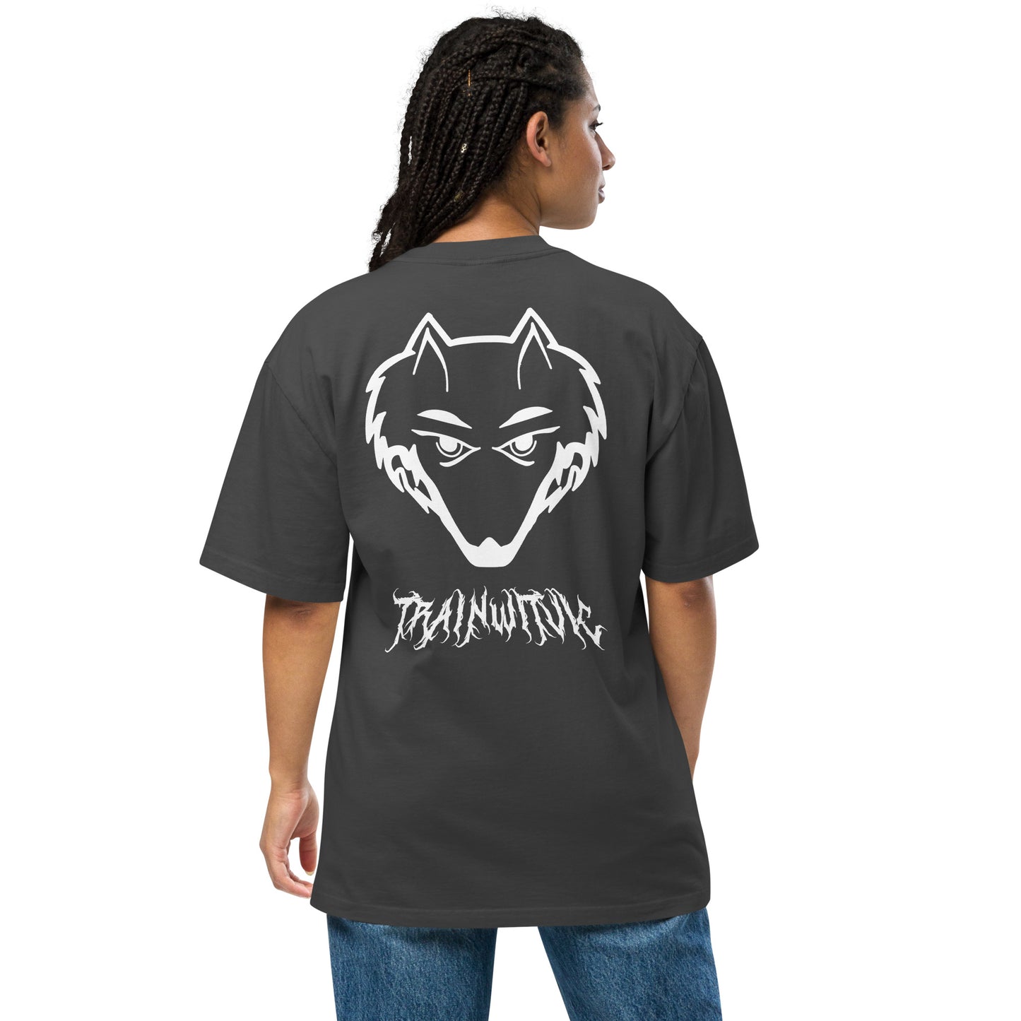 TWV Ladies Oversized Faded t-shirt