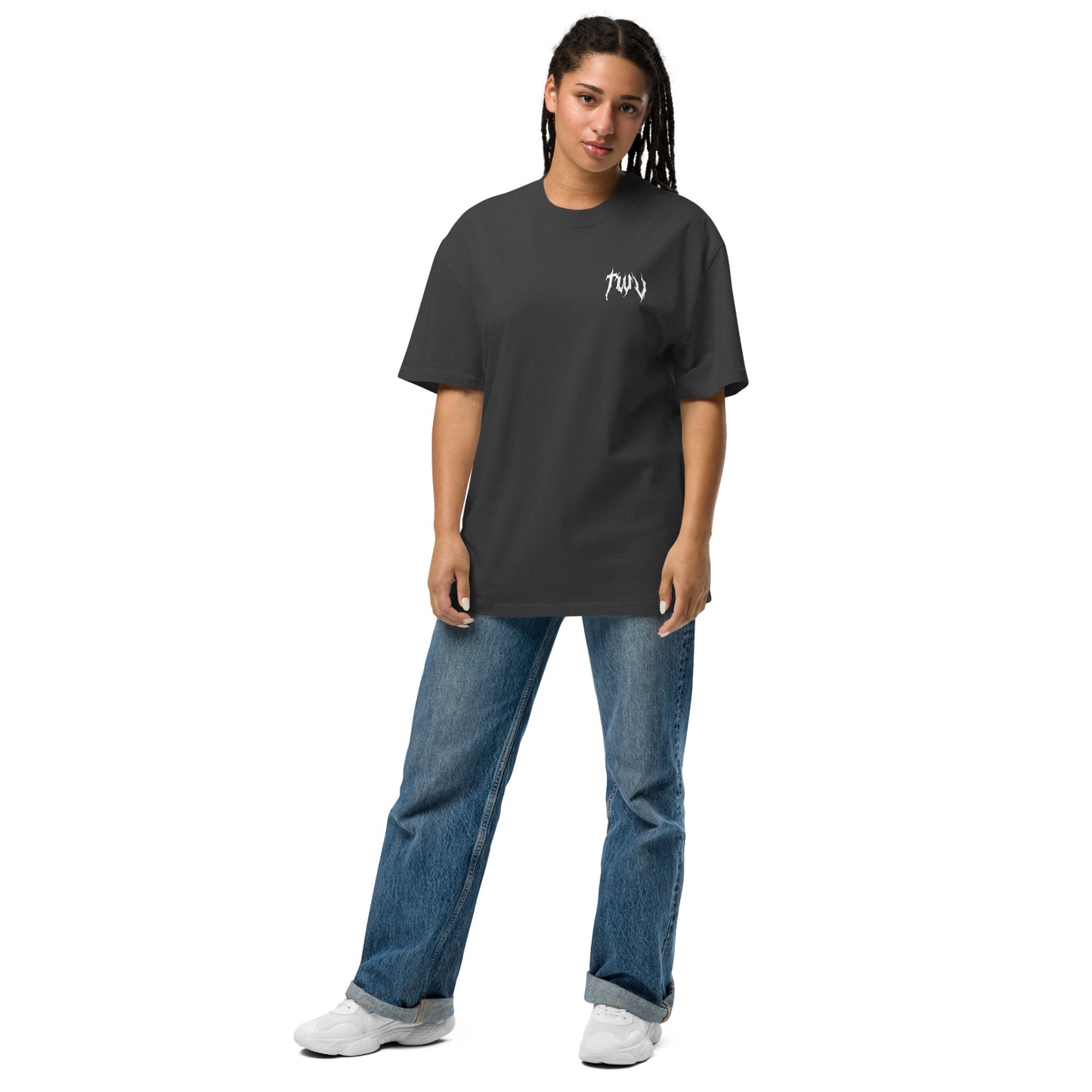 TWV Ladies Oversized Faded t-shirt