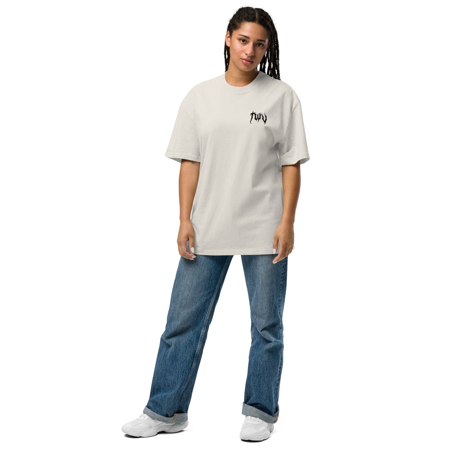 TWV Ladies Oversized Faded t-shirt