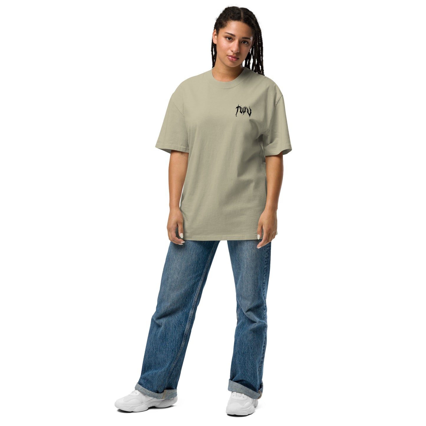 TWV Ladies Oversized Faded t-shirt