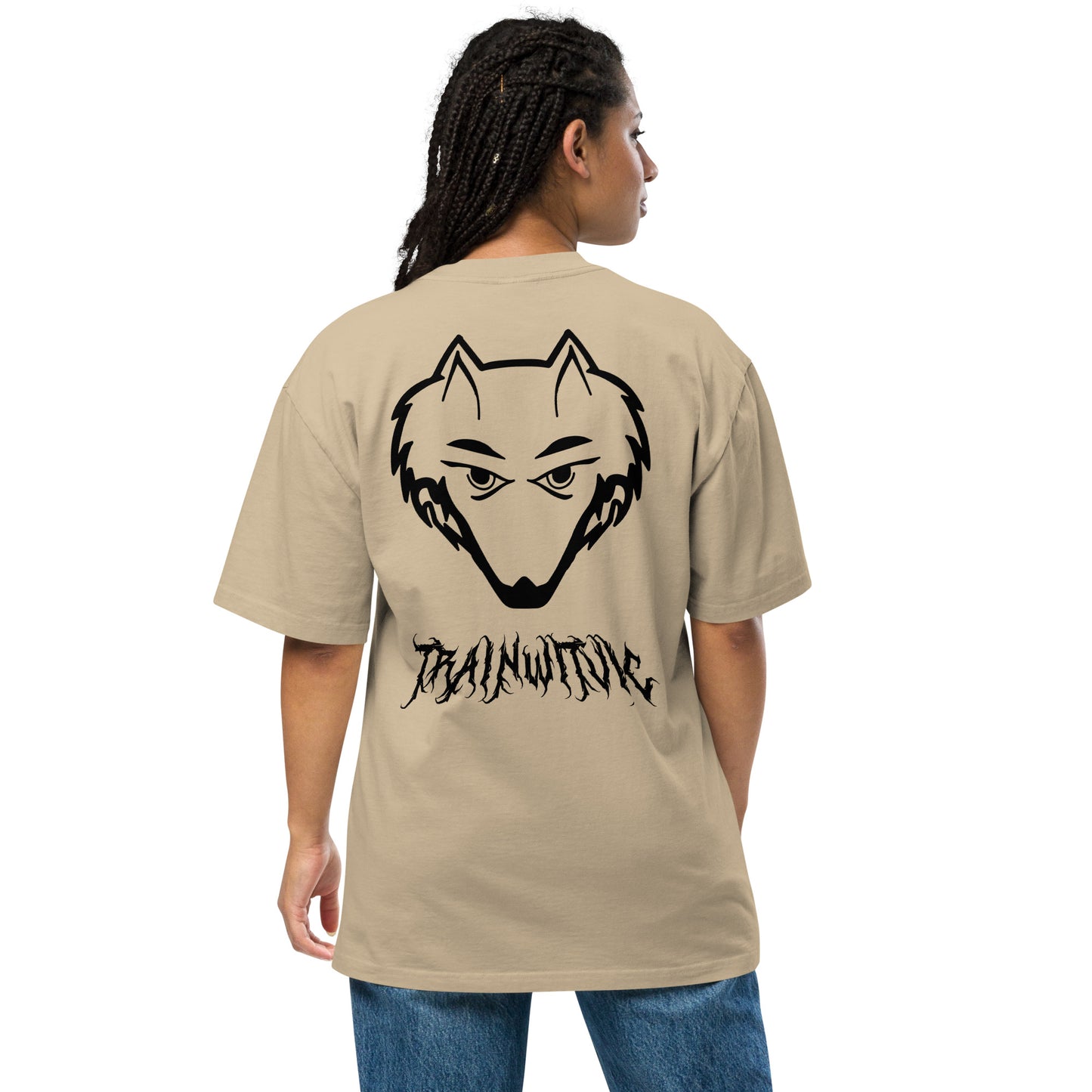 TWV Ladies Oversized Faded t-shirt
