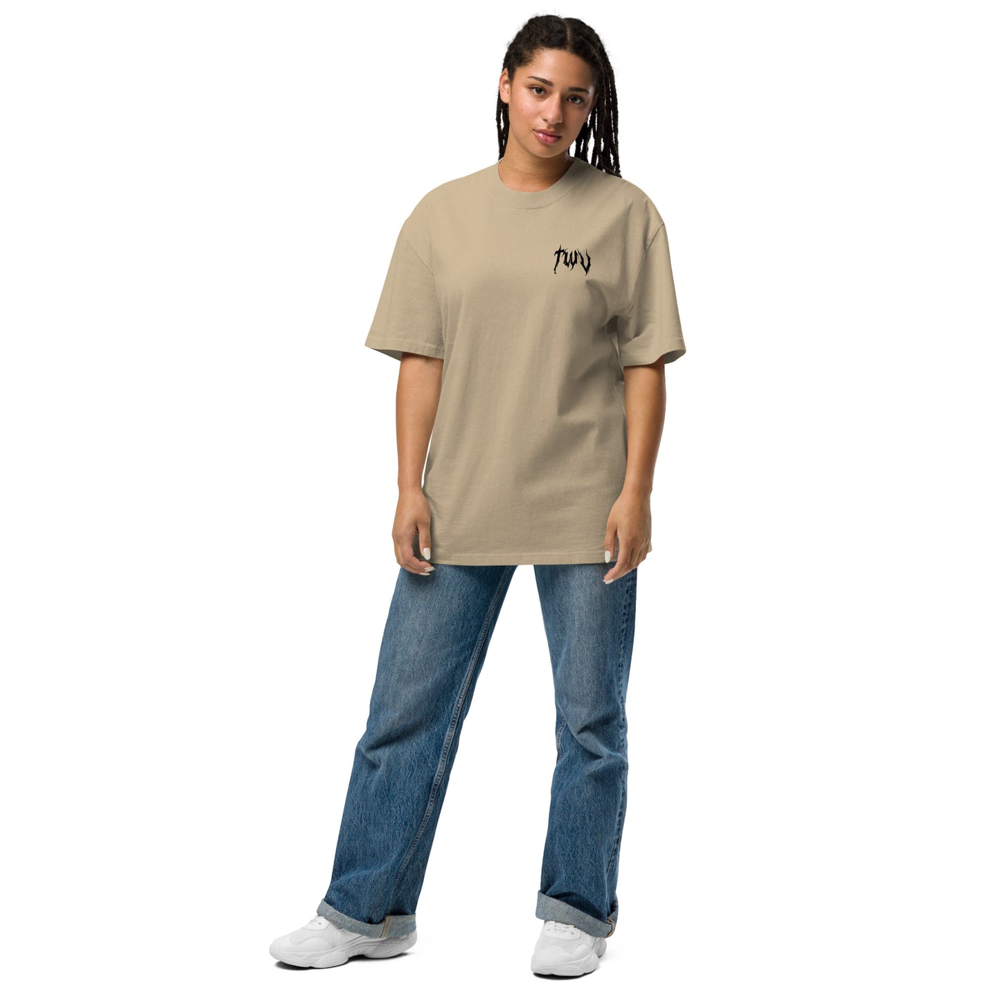 TWV Ladies Oversized Faded t-shirt