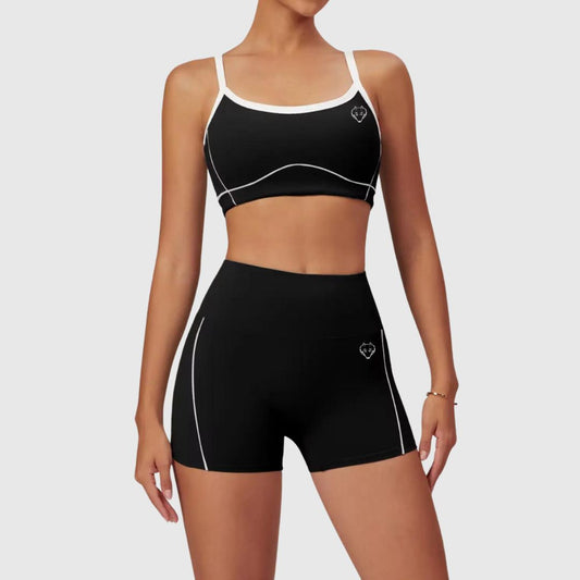 Sportswear Padded Bra & High Waist Shorts