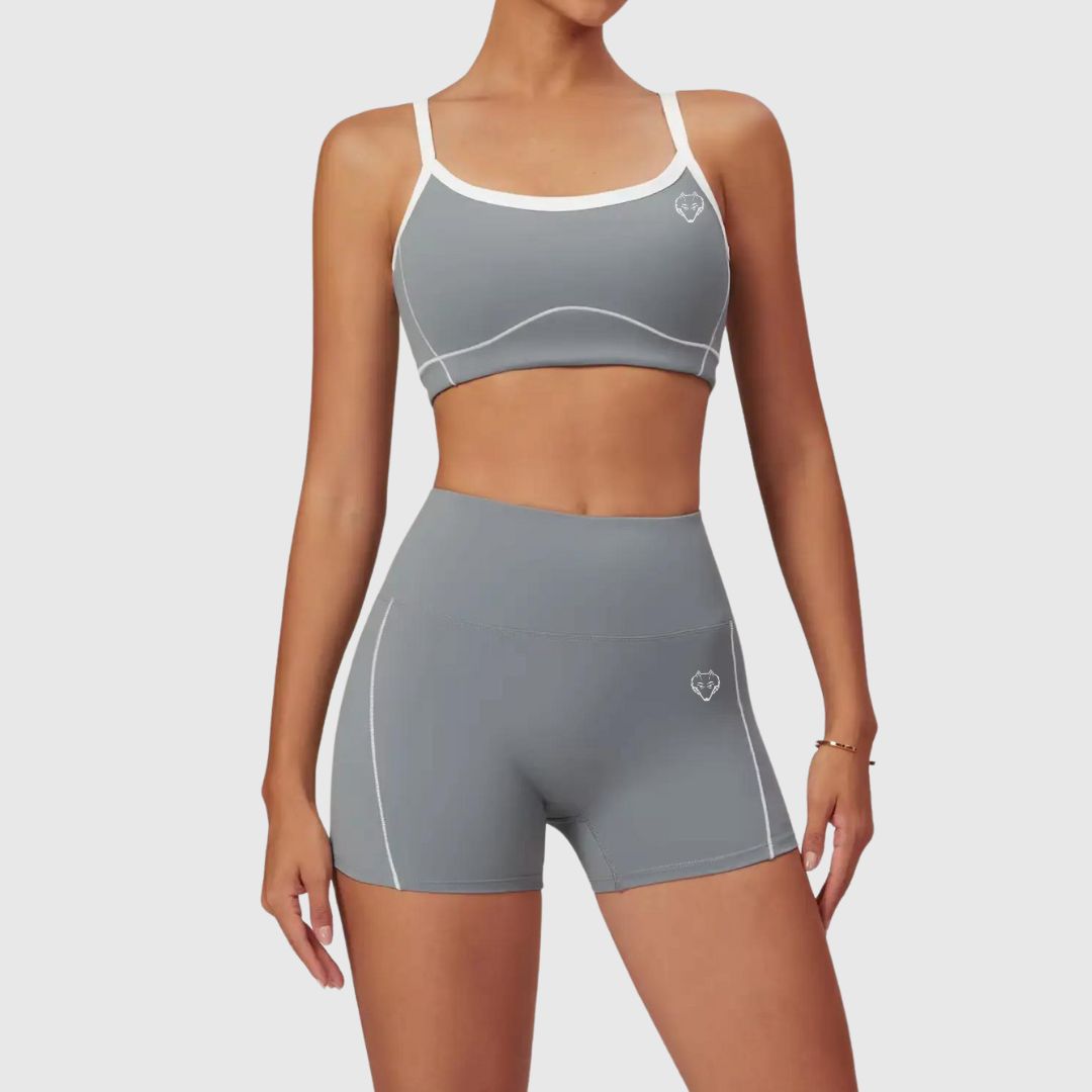 Sportswear Padded Bra & High Waist Shorts