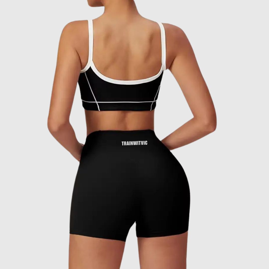 Sportswear Padded Bra & High Waist Shorts