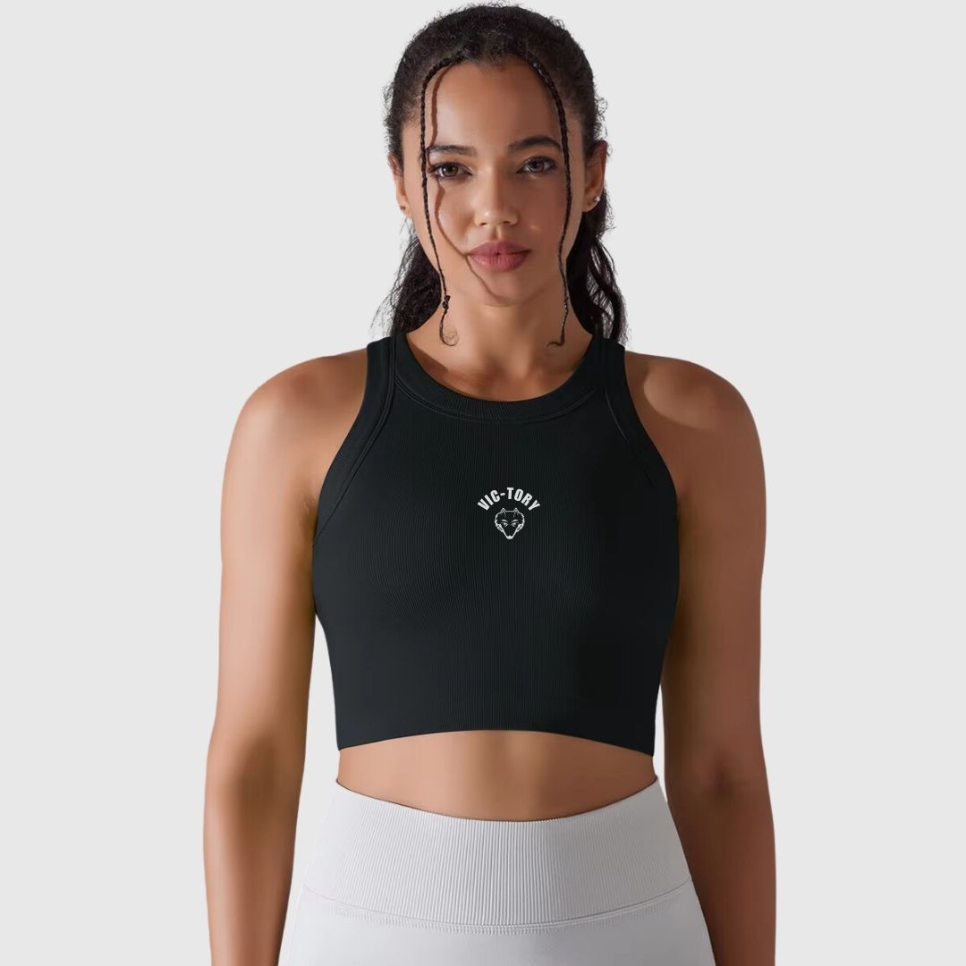 VICTORY Ribbed Tank Top for Women