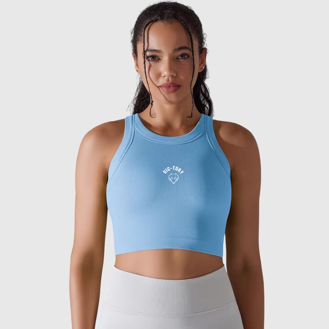 VICTORY Ribbed Tank Top for Women