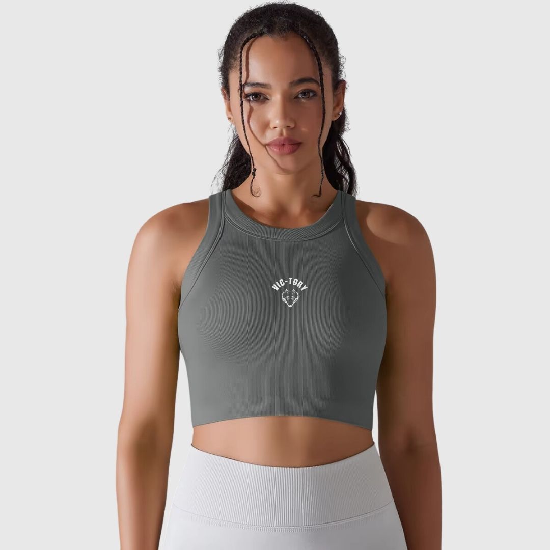 VICTORY Ribbed Tank Top for Women
