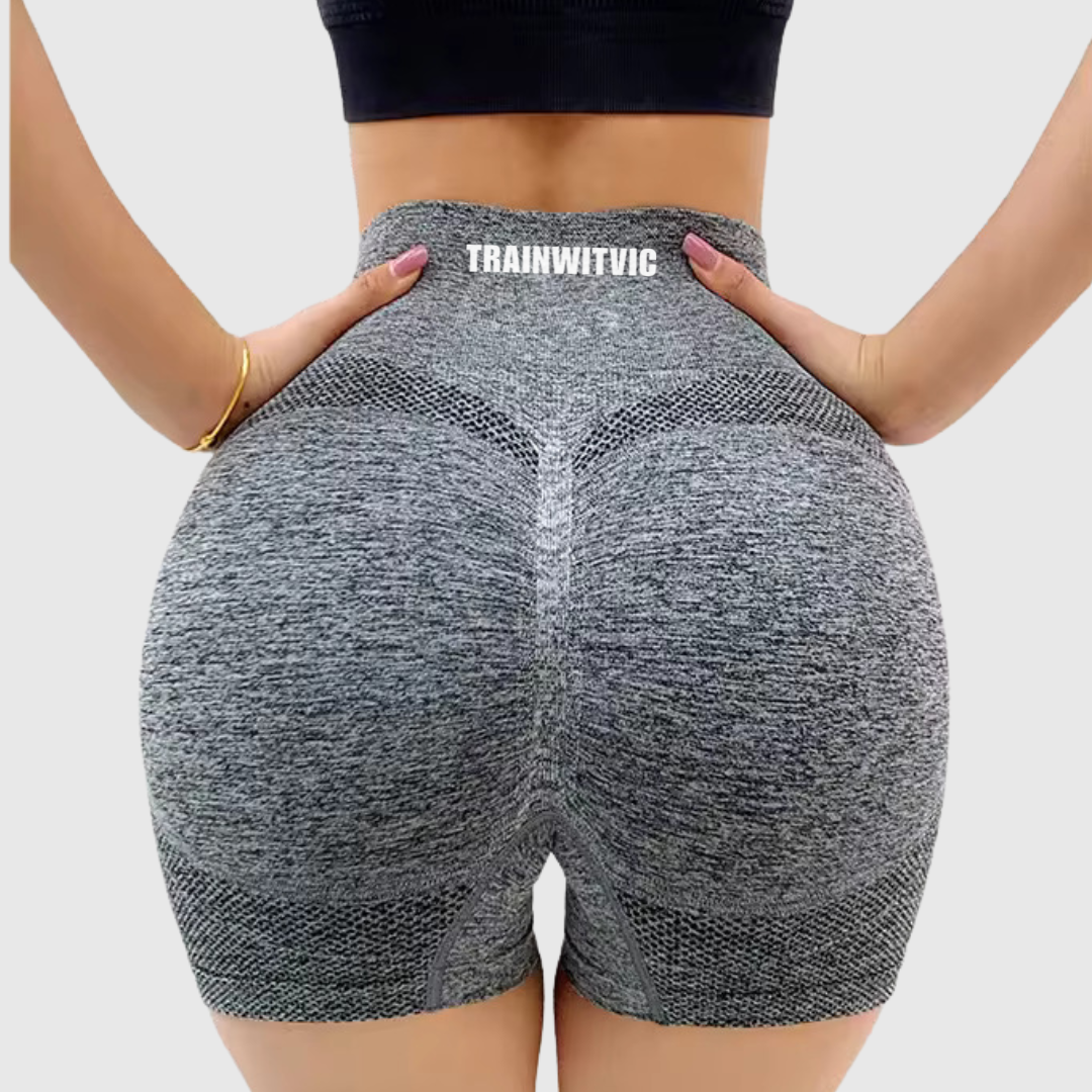 TWV Women’s Tummy Control Booty Yoga Shorts
