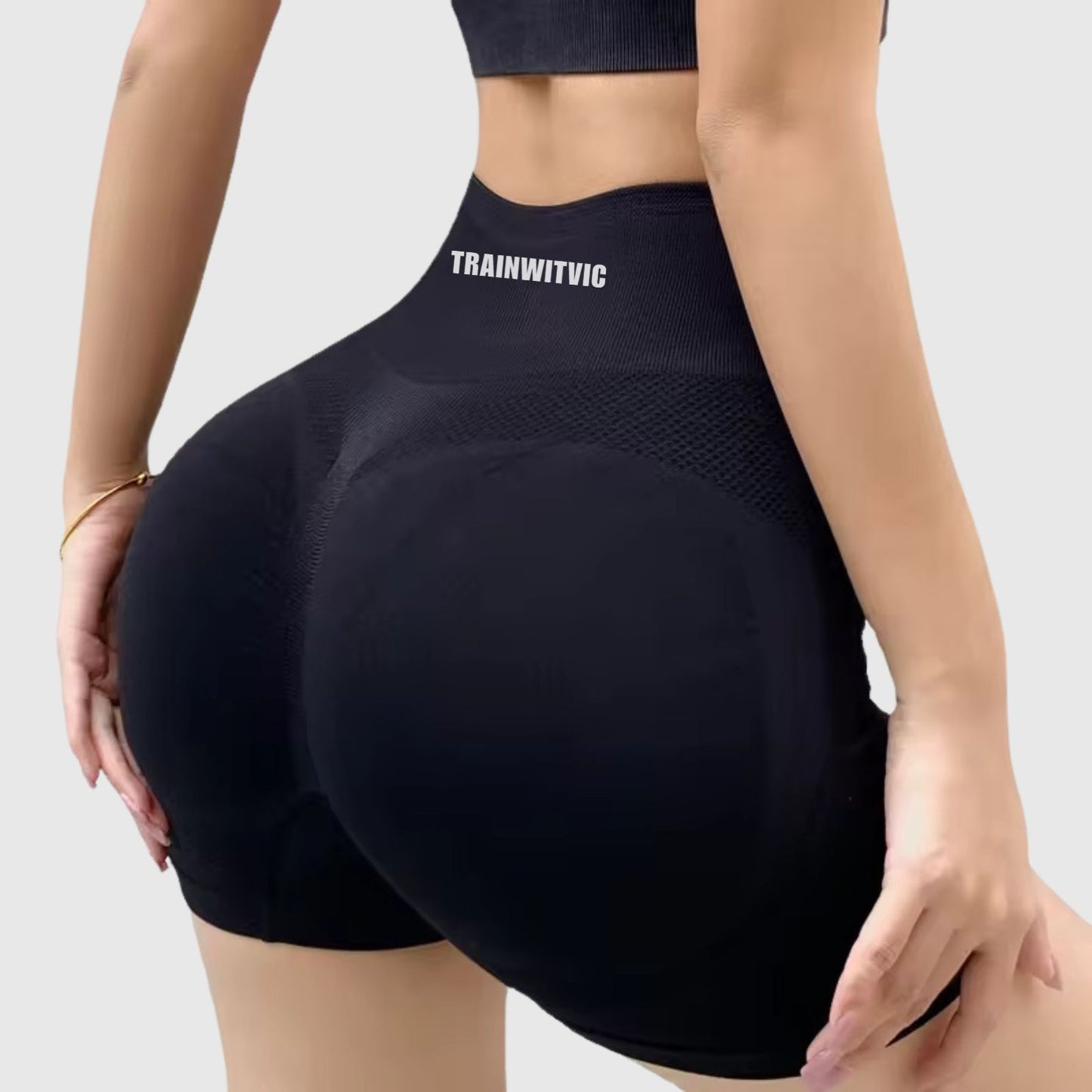 TWV Women’s Tummy Control Booty Yoga Shorts