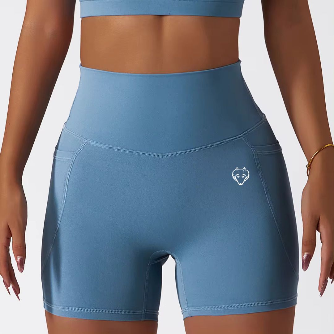 TWV High Waist Booty Lifting Yoga Shorts