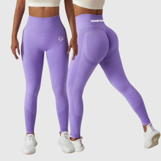 TWV Scrunch Booty Seamless Knitted Breathable Leggings