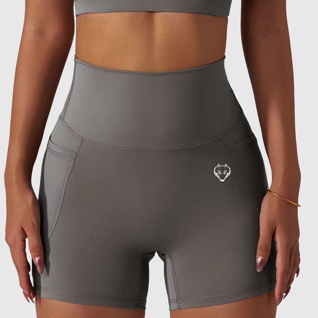 TWV High Waist Booty Lifting Yoga Shorts