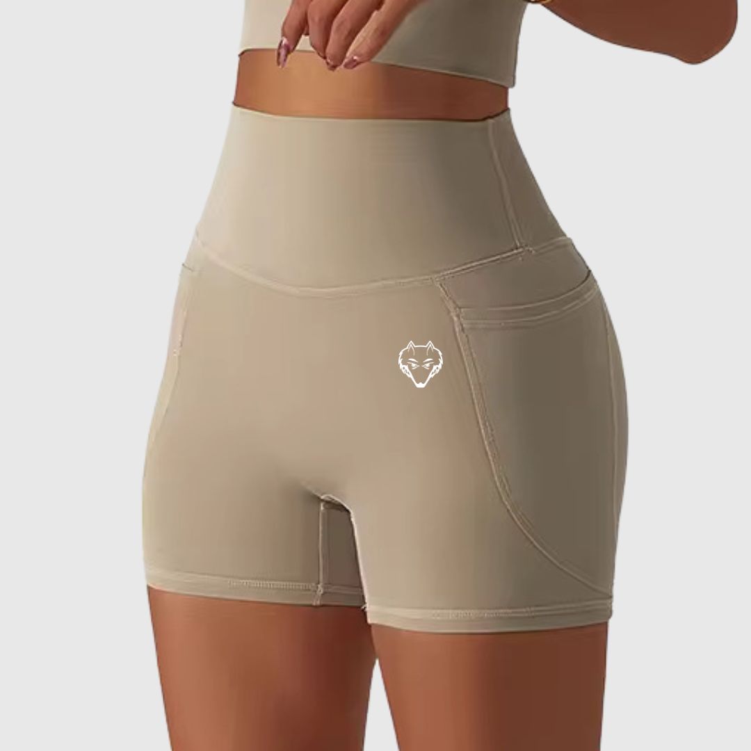 TWV High Waist Booty Lifting Yoga Shorts