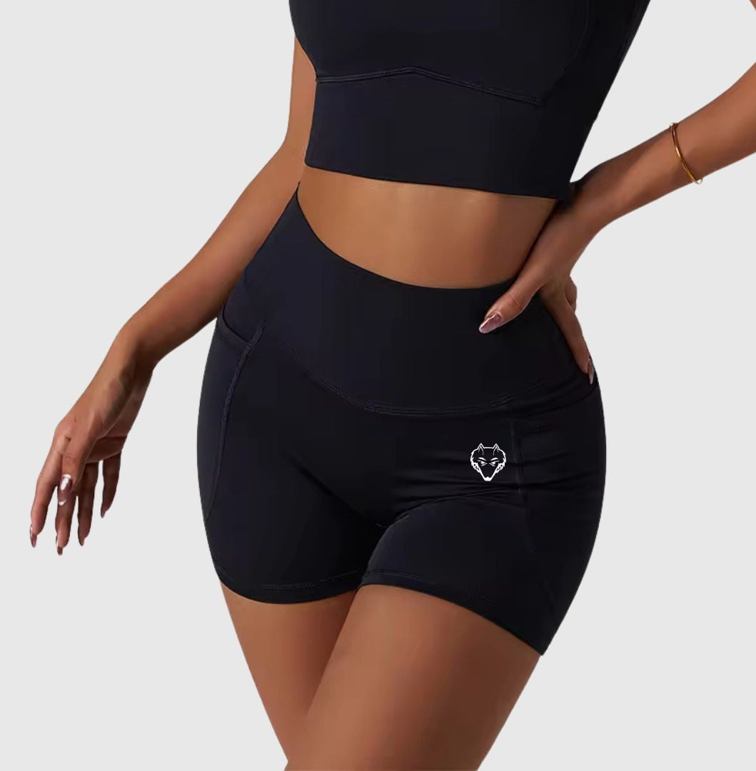 TWV High Waist Booty Lifting Yoga Shorts