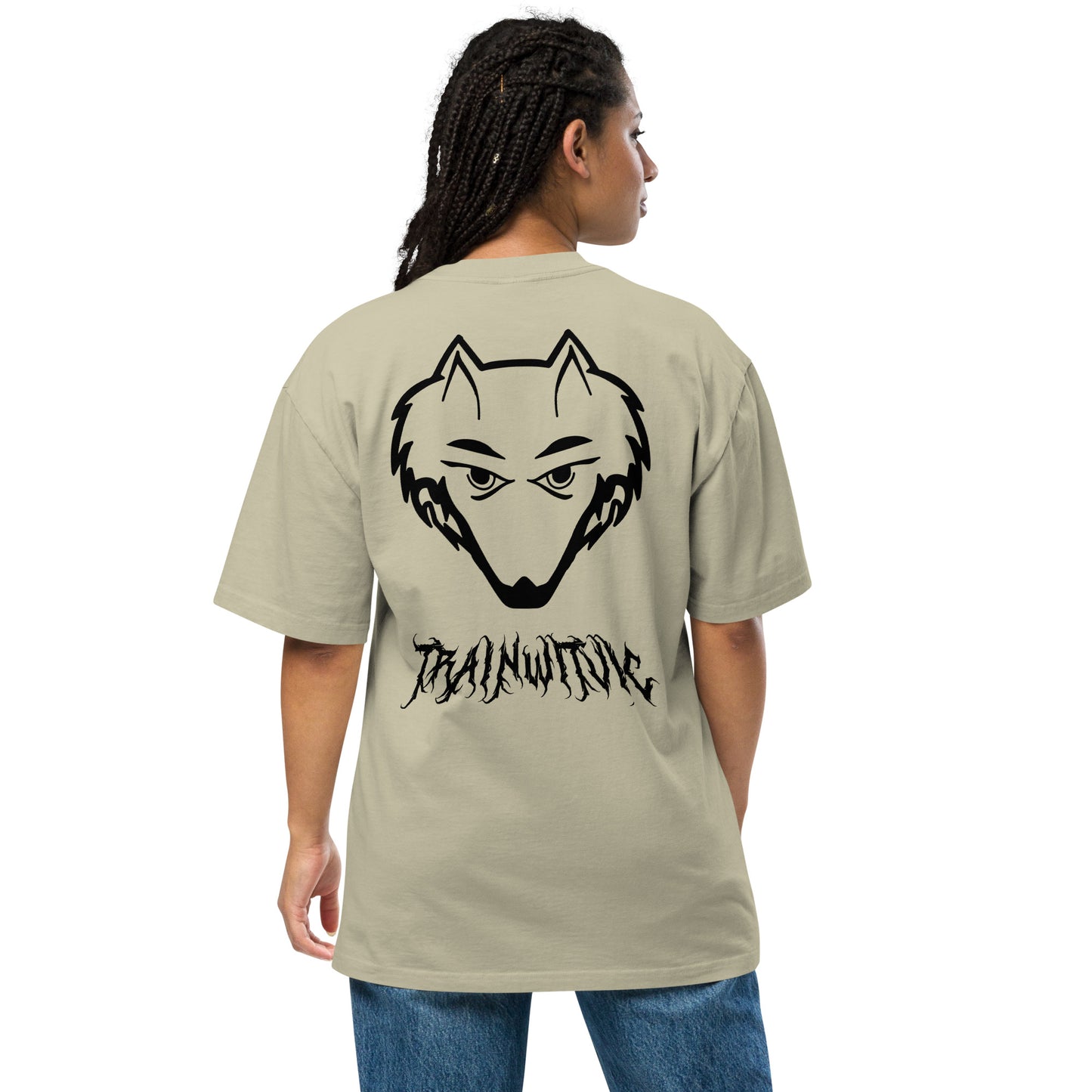 TWV Ladies Oversized Faded t-shirt